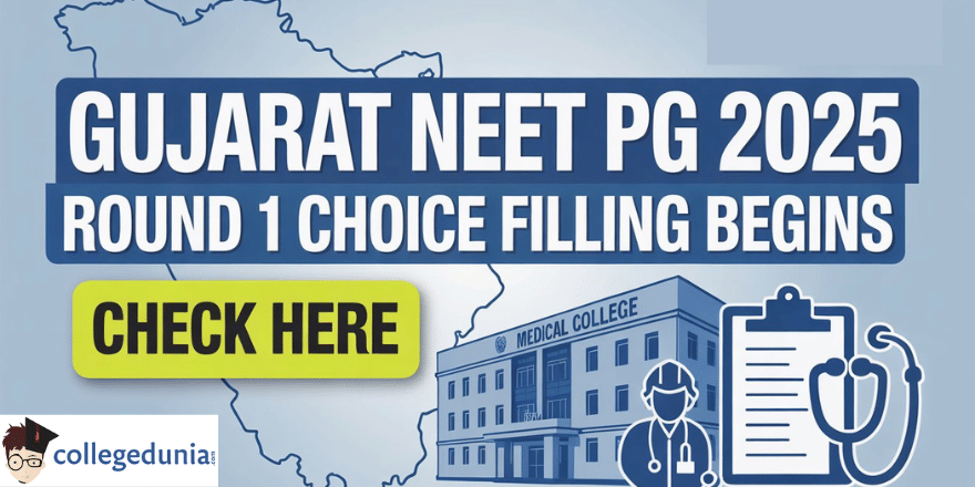 Gujarat NEET PG 2025 Round 1 Choice Filling