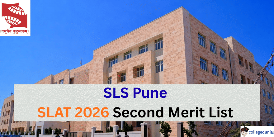 SLS Pune SLAT 2026 Second Merit List Released