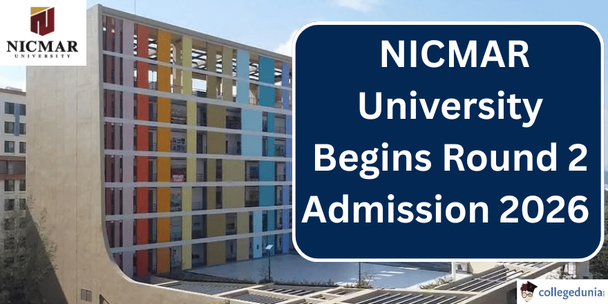 NICMAR University Round 2 Admission 2026