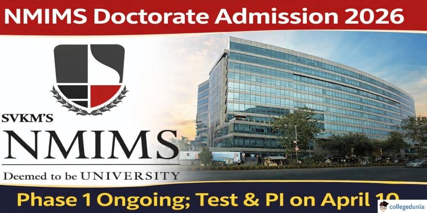 NMIMS Doctorate Admission 2026 Phase 1 Ongoing