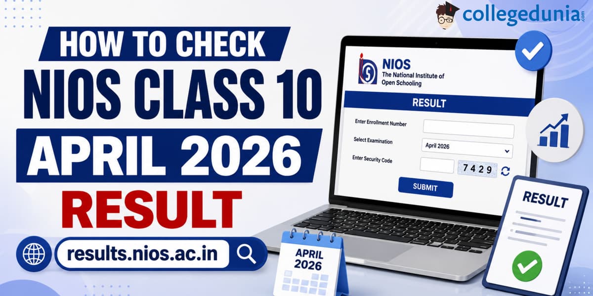 NIOS Class 10 Results for April Exams