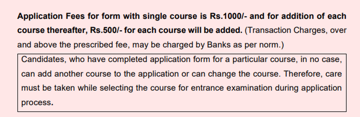 OJEE 2026 Registration Fees
