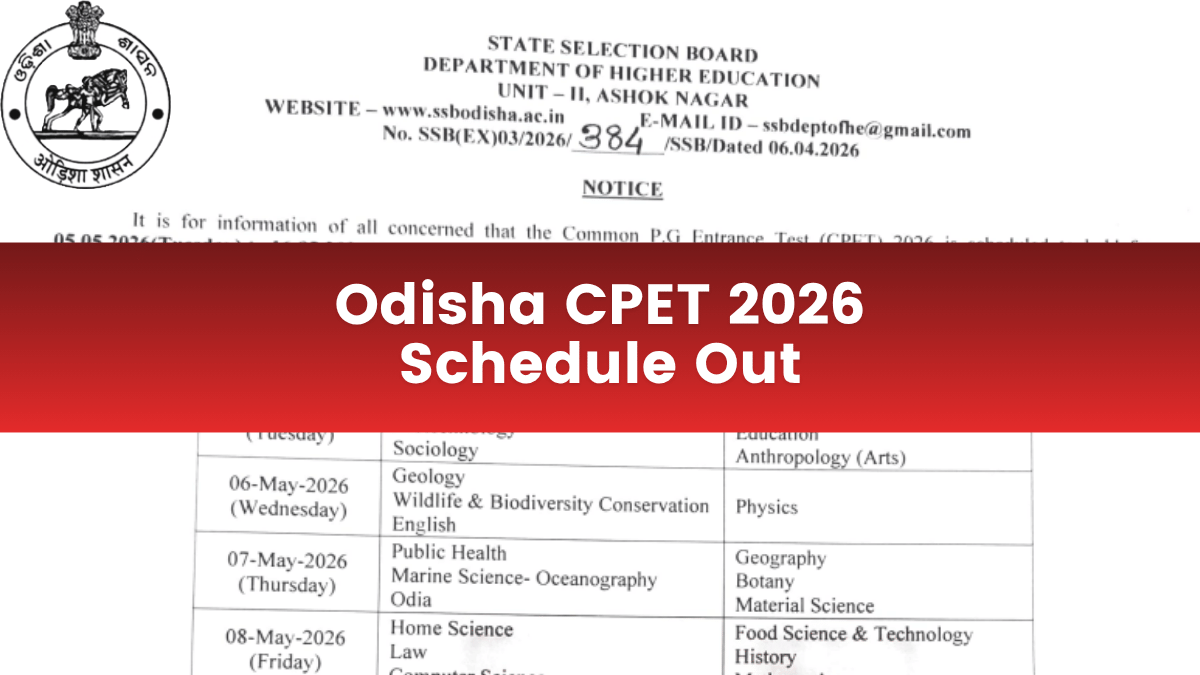 Odisha CPET 2026