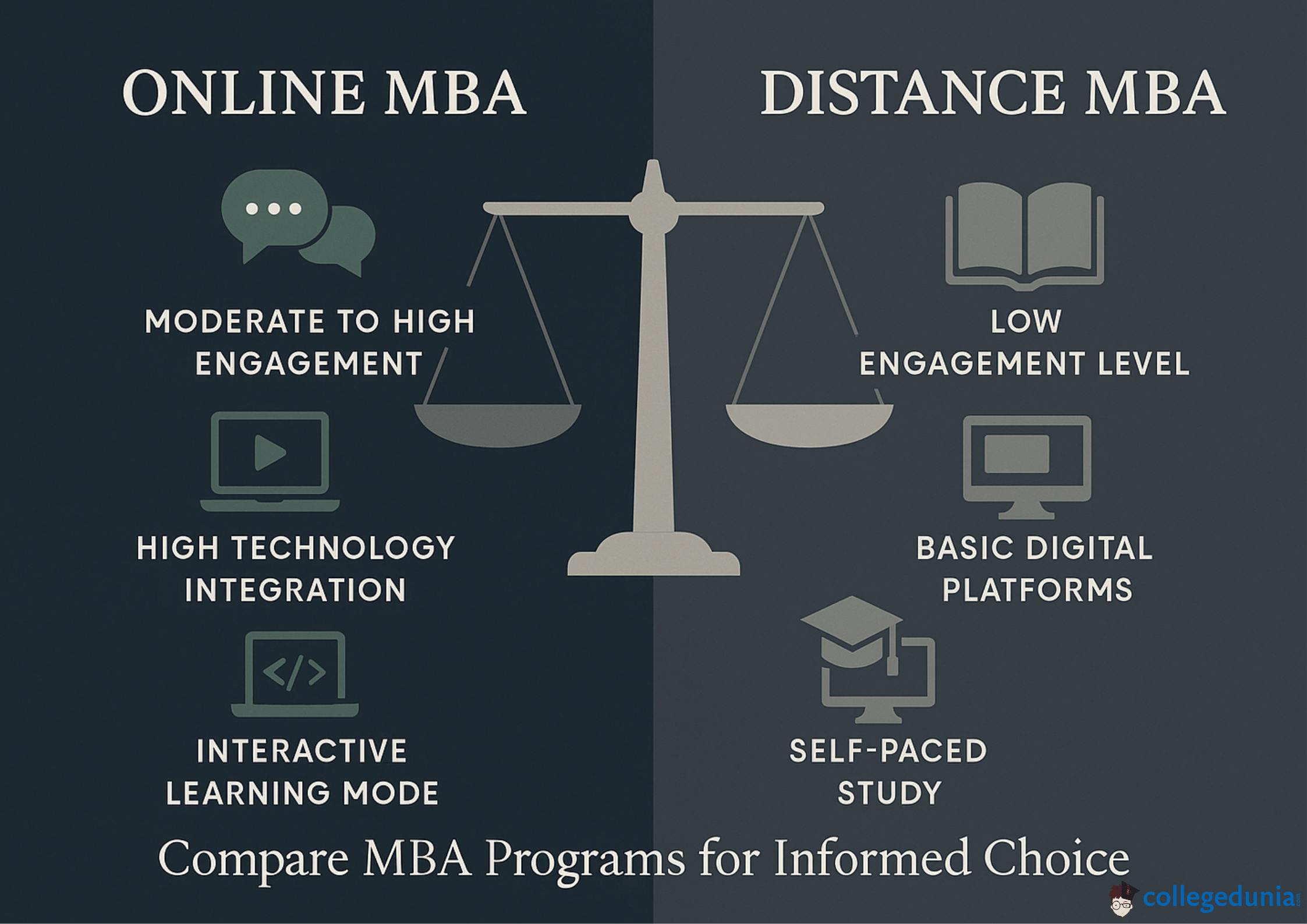 Online vs Distance MBA