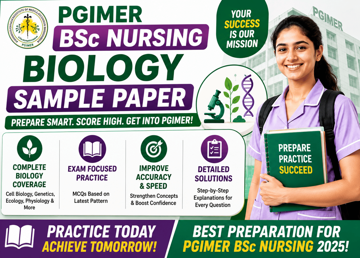 PGIMER Biology Sample Paper