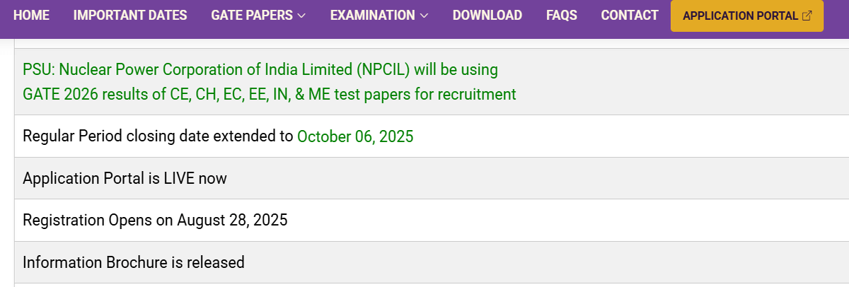  PSU Recruitment through GATE 2026
