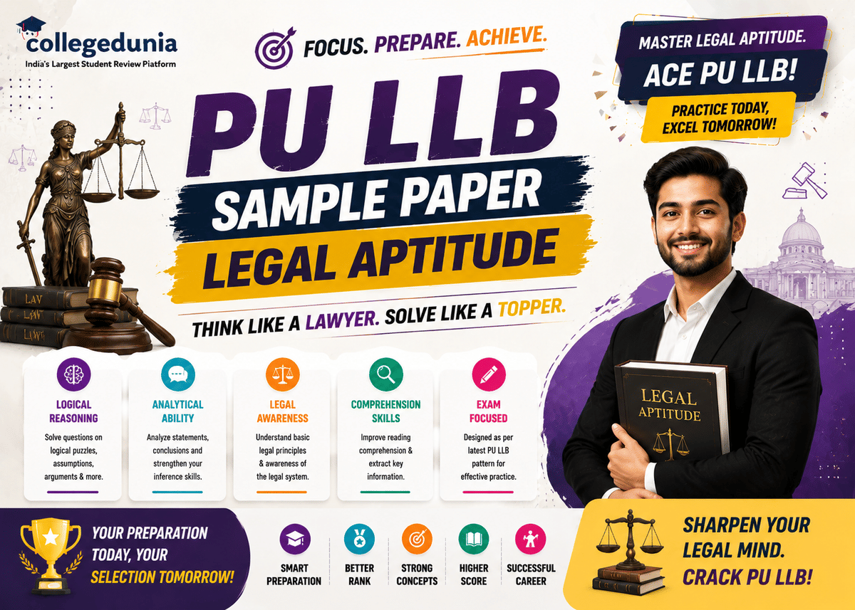PU LLB Legal Aptitude Sample Paper