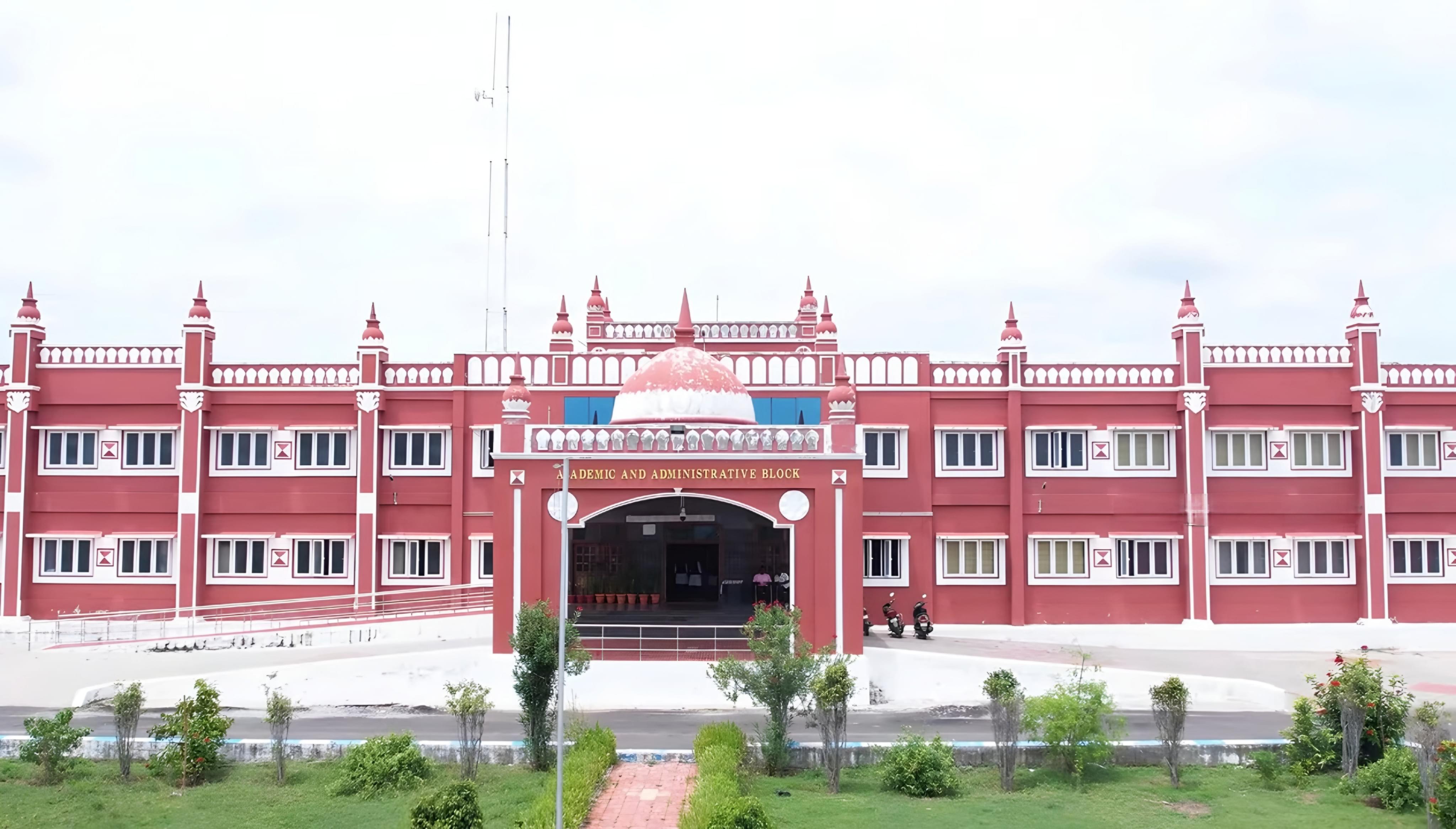 Main building of Dr. Ambedkar Govt. law college Chennai