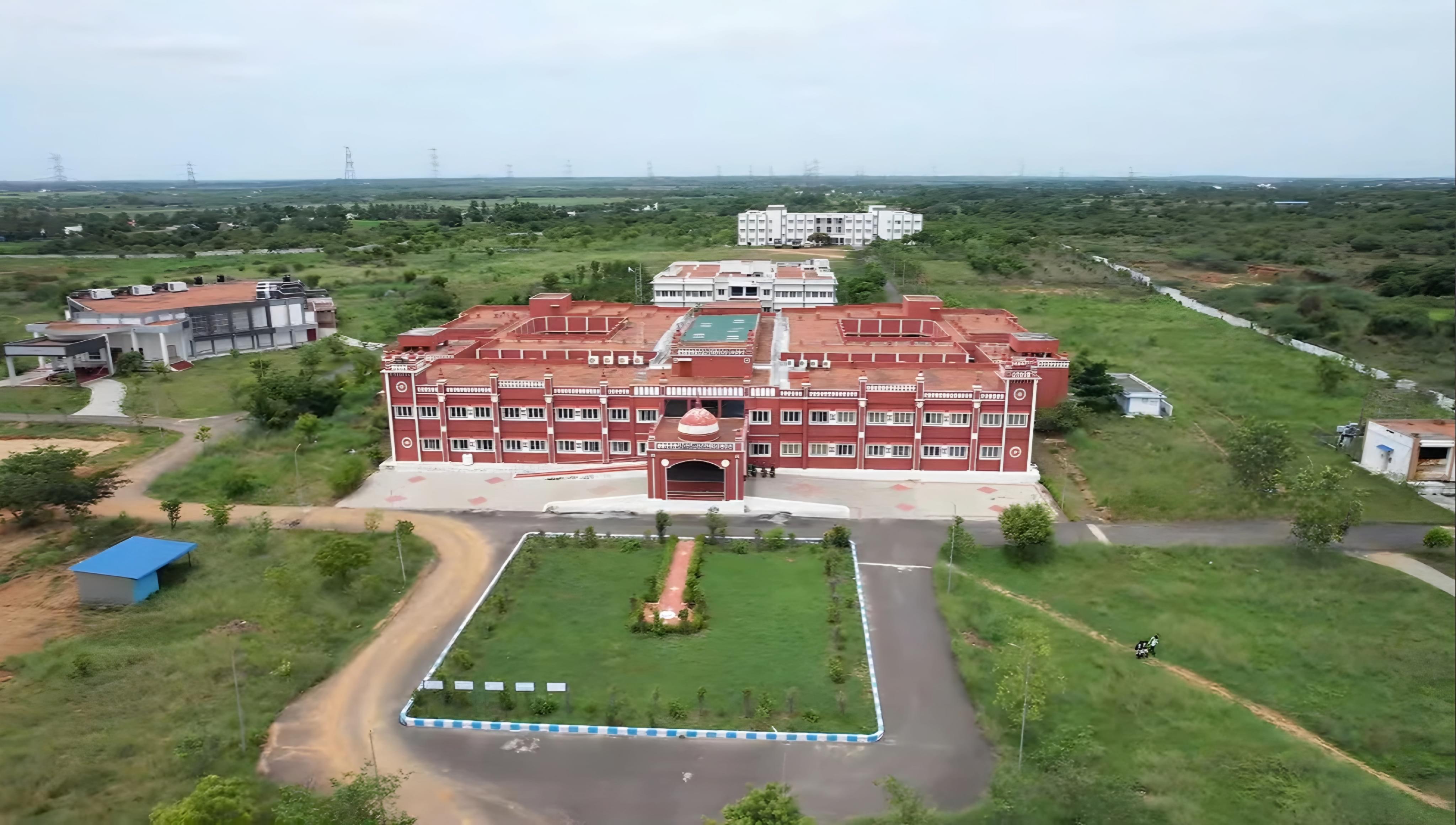 Drone view of the Campus