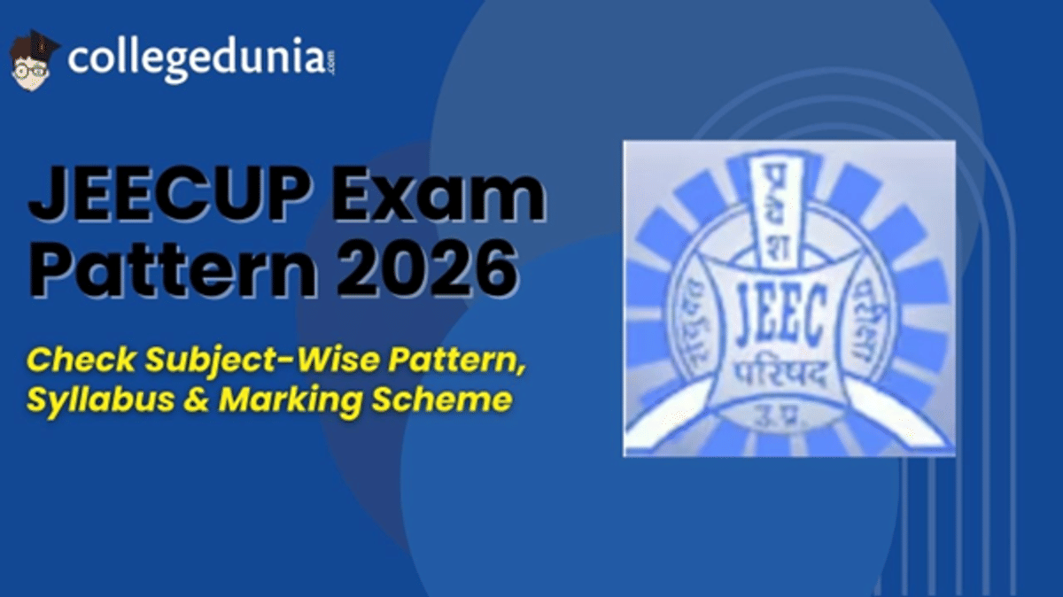 JEECUP Exam Pattern 2026