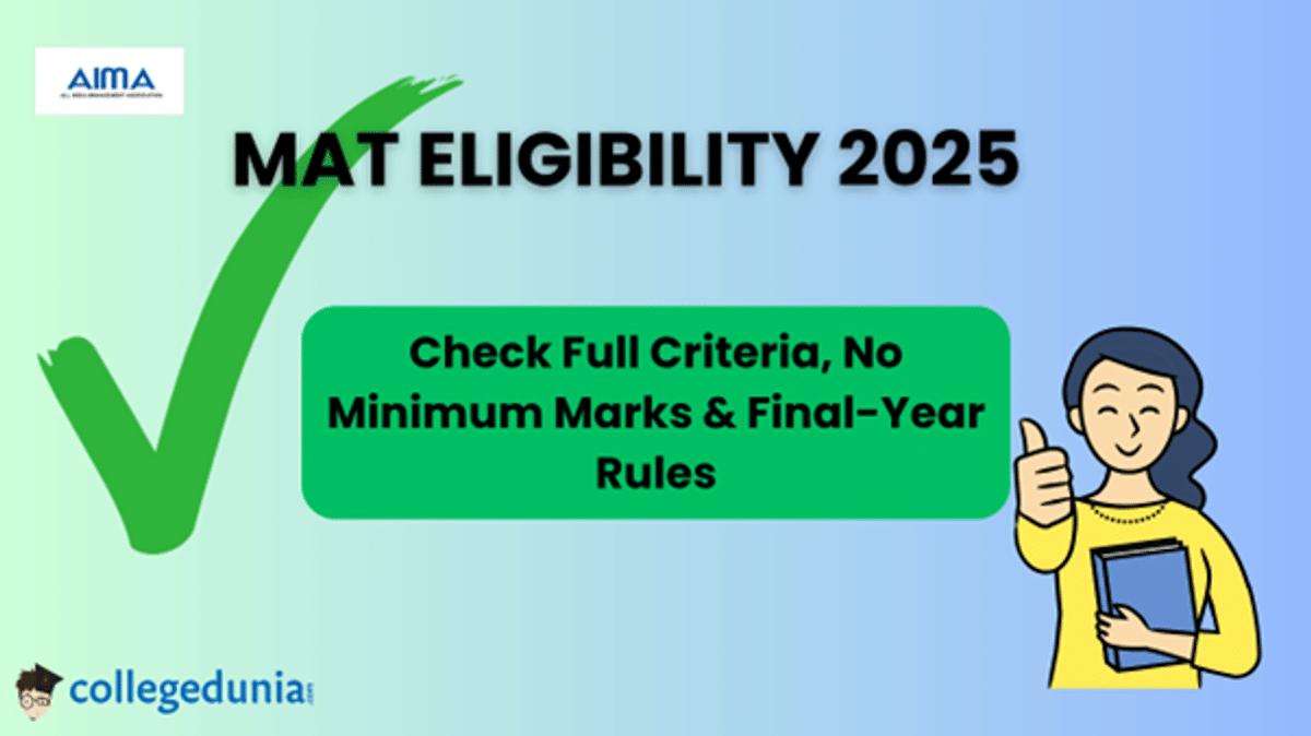 MAT 2025 Eligibility