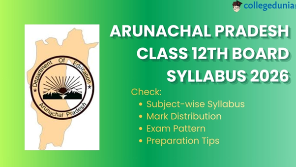 Arunachal Pradesh Class 12th Board Syllabus 2026
