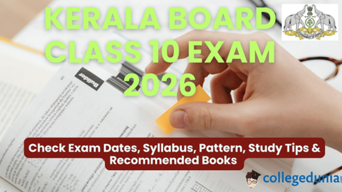 Kerala Board Class 10 Exam 2026