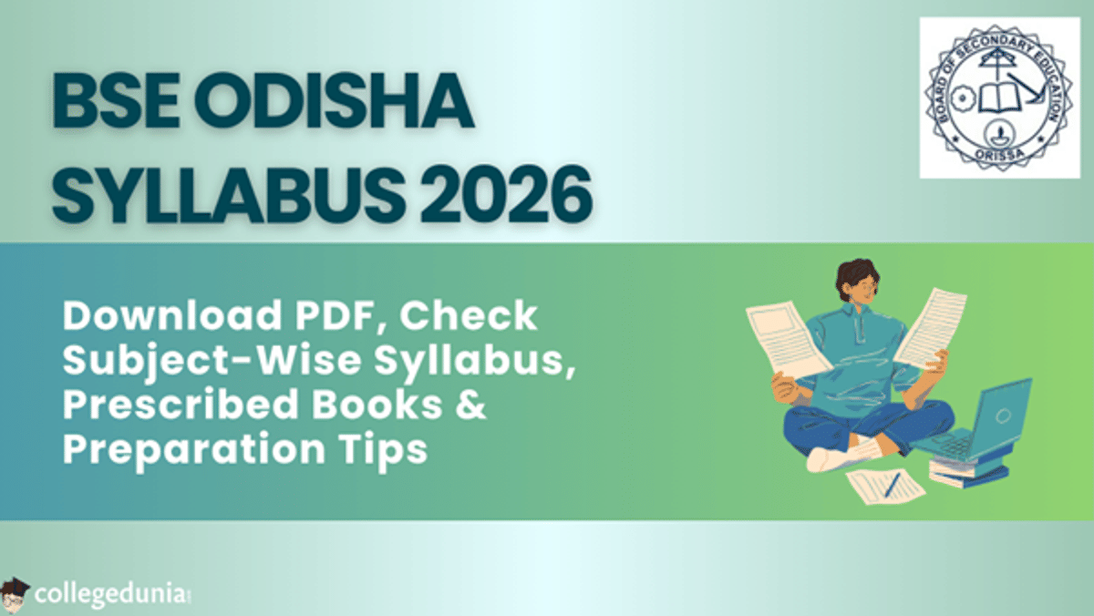 BSE Odisha Syllabus 2026
