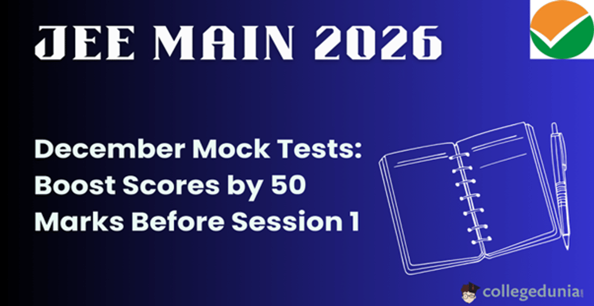 December Mock Tests for JEE Main 2026
