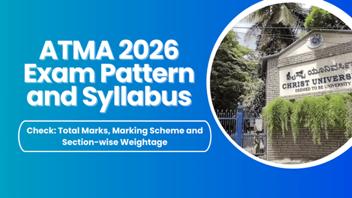 ATMA Exam Pattern 2026 and Syllabus 2026