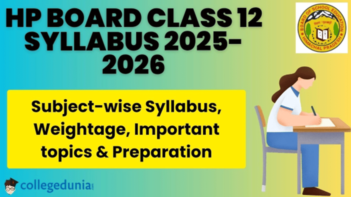 HPBOSE Class 12 Syllabus