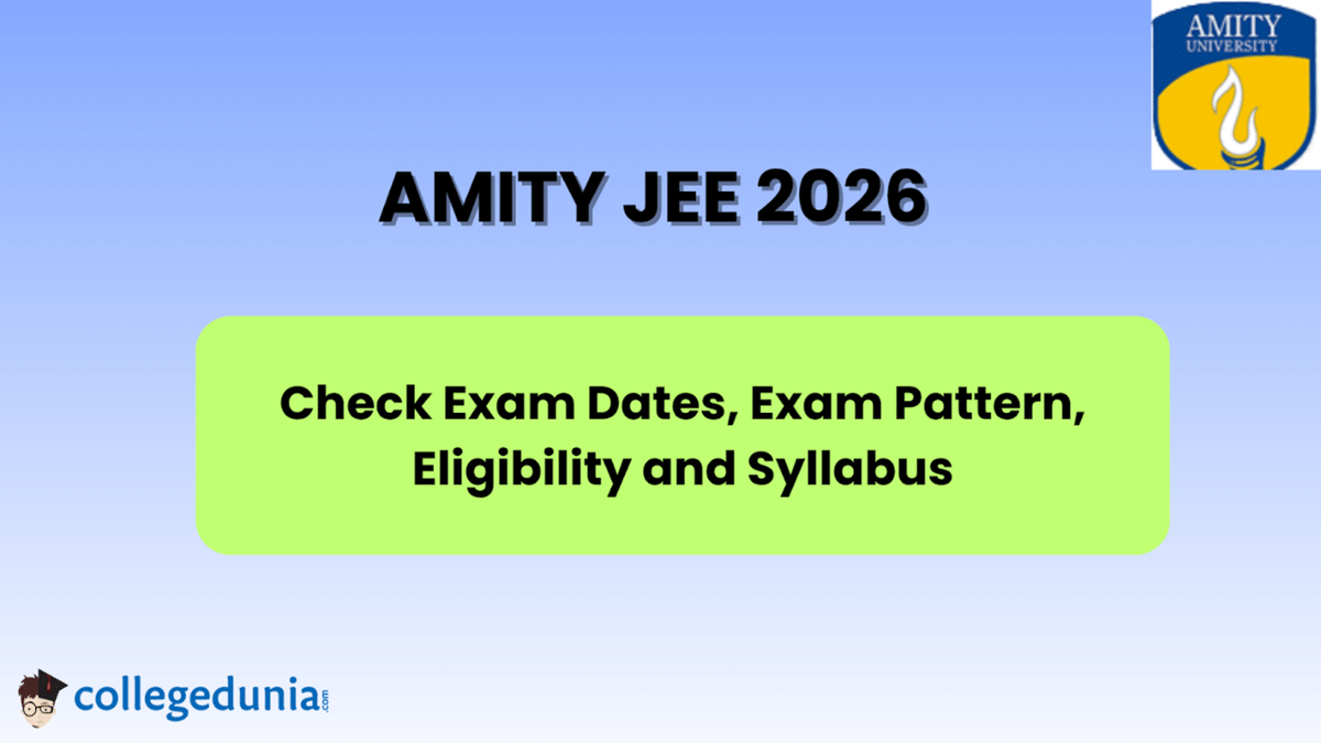 Amity JEE 2026