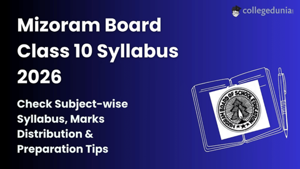 Mizoram Board Class 10 Syllabus 2026