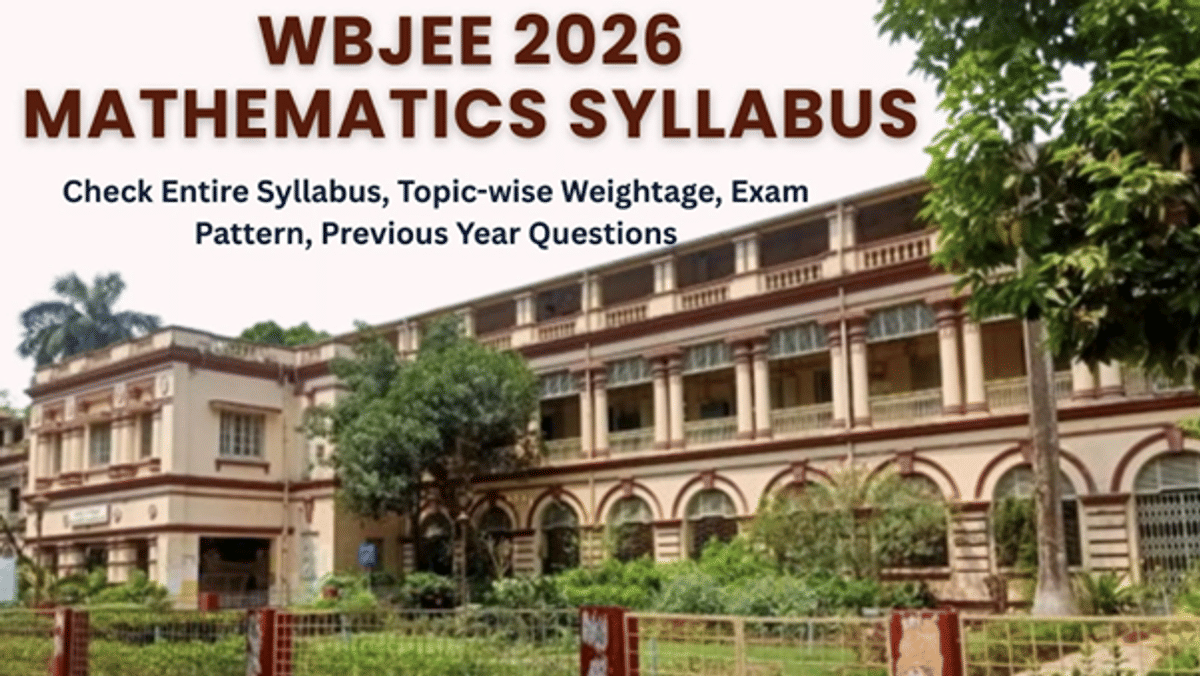 WBJEE Mathematics Syllabus 2026