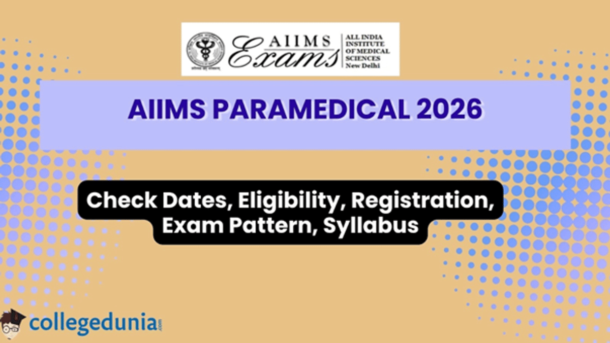 AIIMS Paramedical 2026