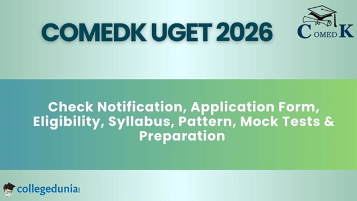 COMEDK UGET 2026
