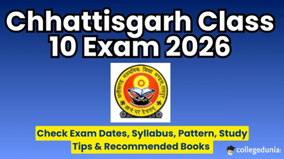 CGBSE (Chhattisgarh) Class 10 Exam 2026