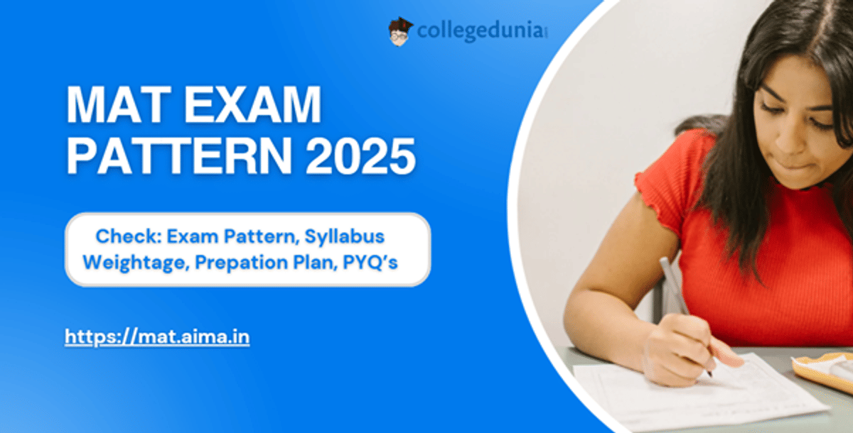 MAT Exam Pattern 2025