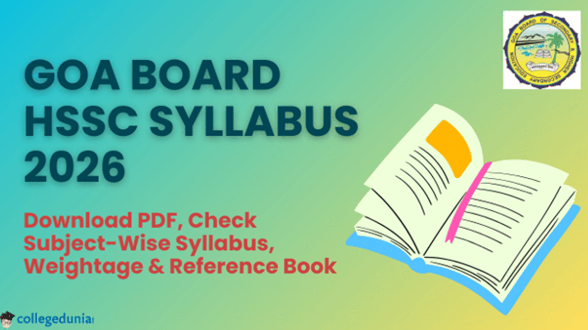 Goa Board HSSC Syllabus 2026