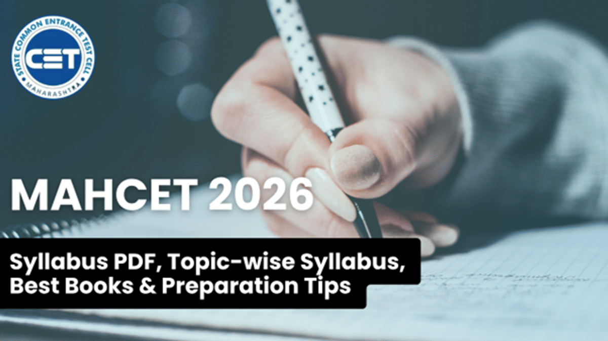 MAH MBA CET 2026 Syllabus