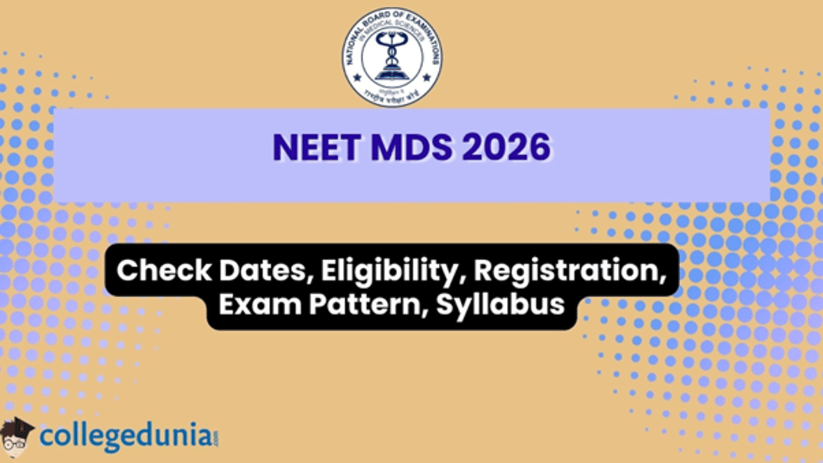NEET MDS 2026
