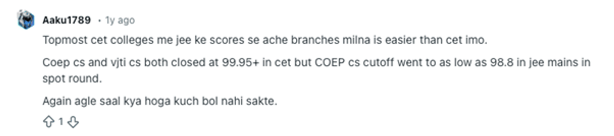 List of Colleges Accepting JEE Main Score in Maharashtra