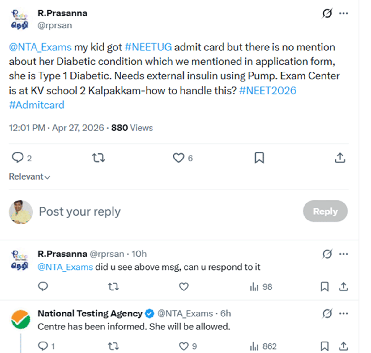 What Not to Carry in NEET Exam 2026 – NTA Strict Rules