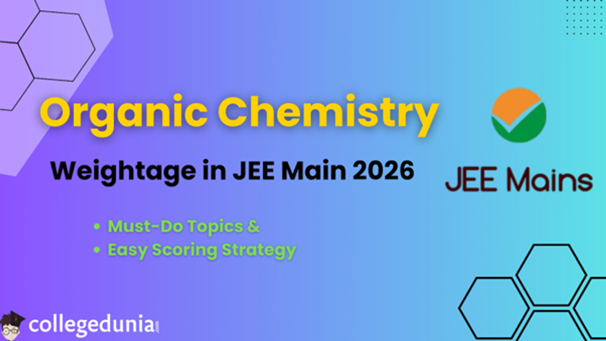 Organic Chemistry Weightage in JEE Main 2026
