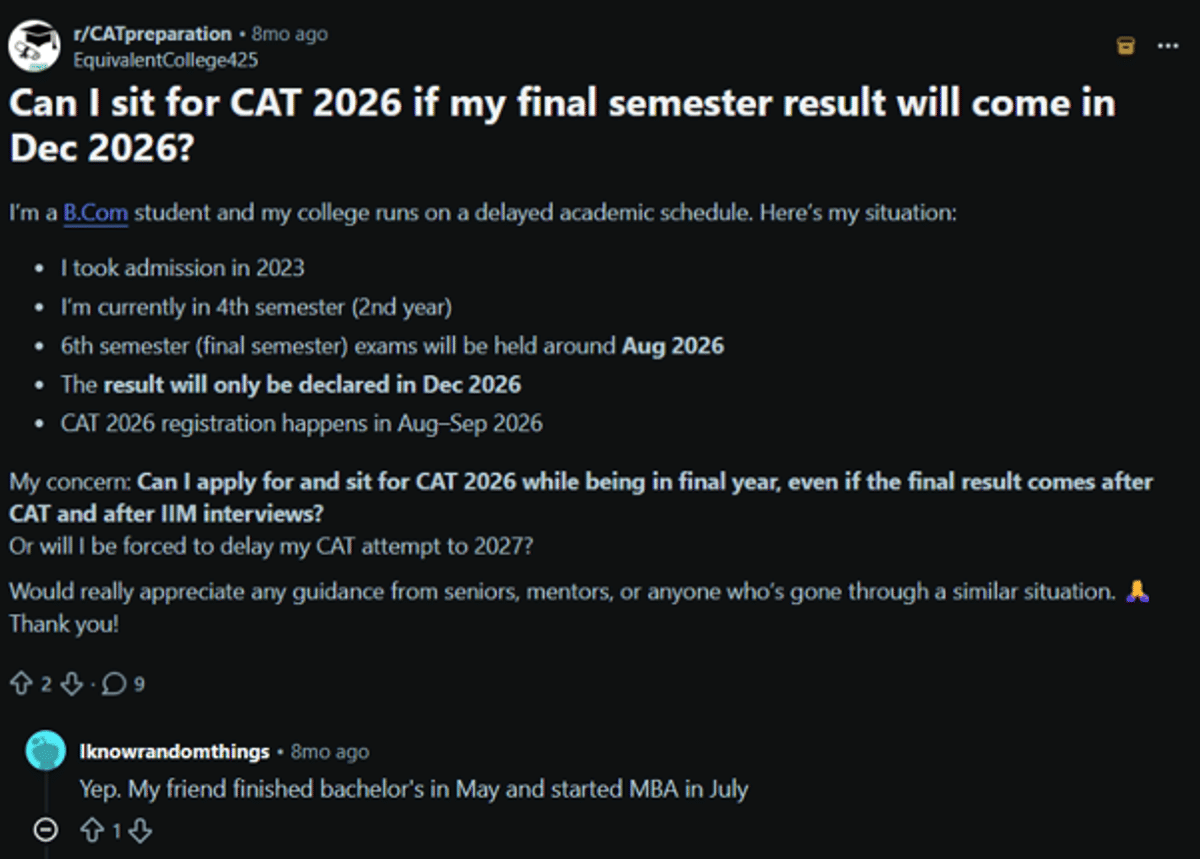 CAT 2026 Exam Date November 29 Confirmed by Trends: Full Schedule & Slot Details