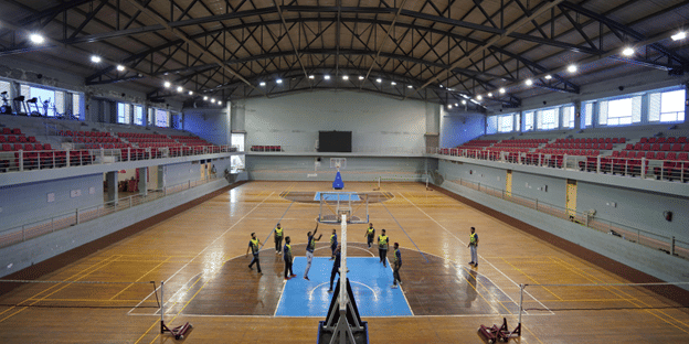basketball ground Bharathiar University