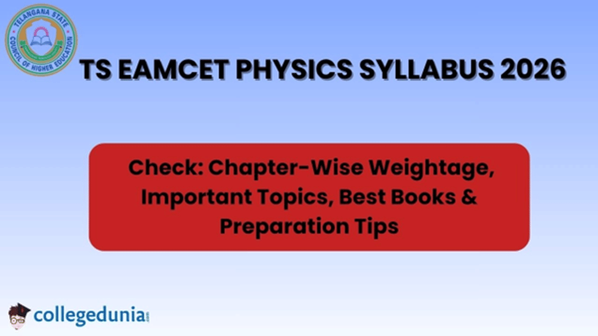 TS EAMCET Physics Syllabus 2026