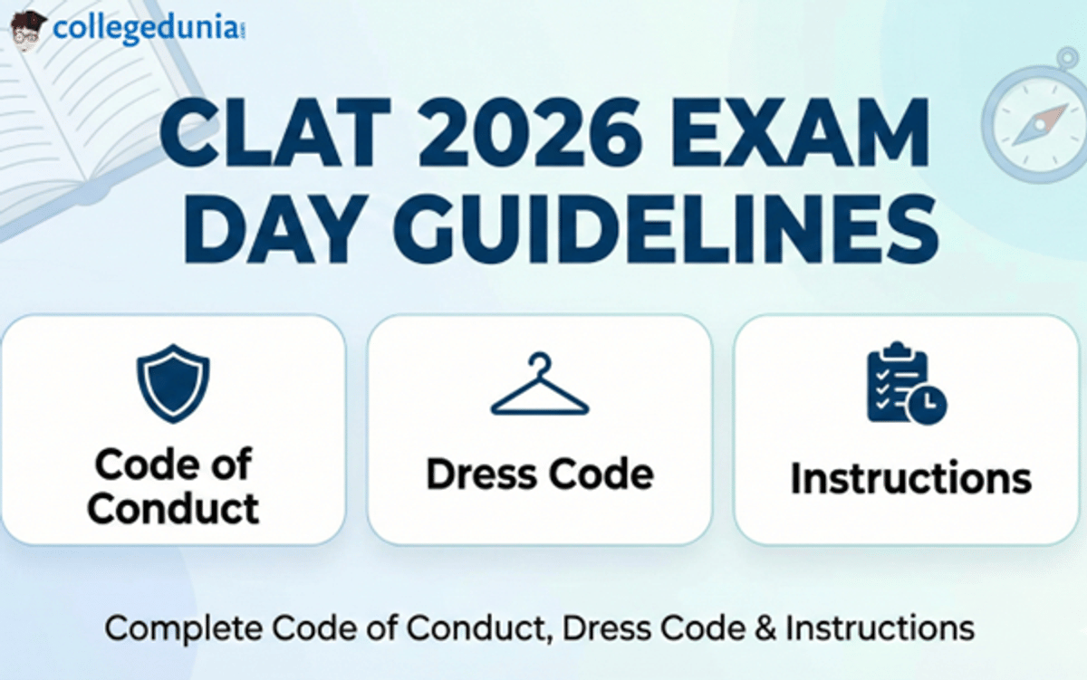 CLAT 2026 Exam Day Guidelines