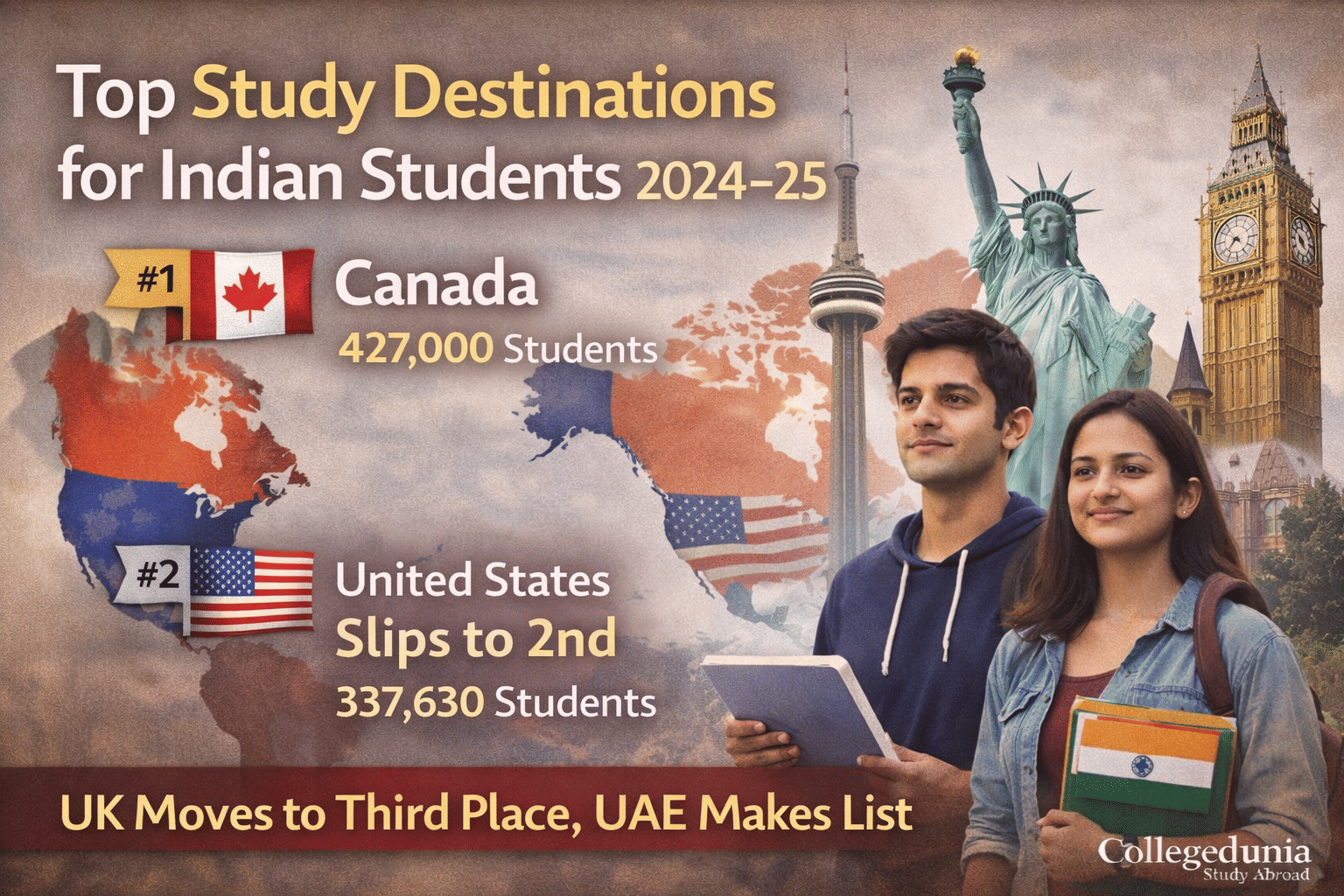 Preferred Countries for Indian Students 2024 NITI Aayog Report