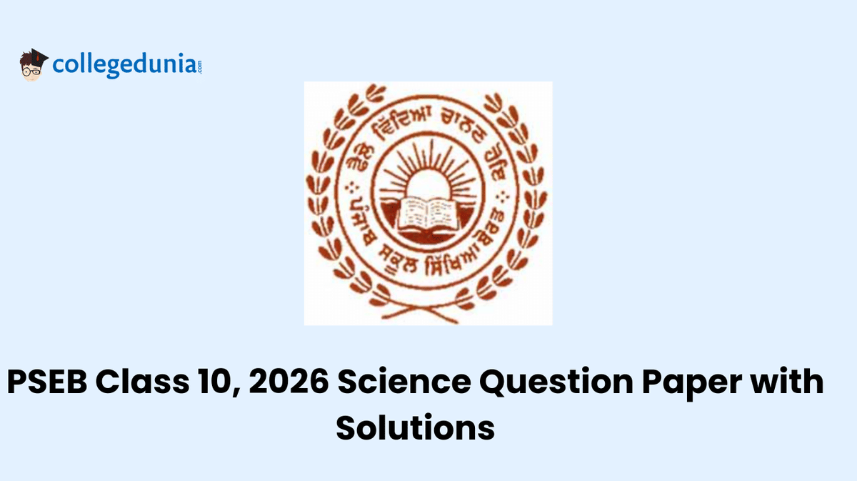 Punjab Board Class 10 Science 2026 Question Paper with Solution pdf