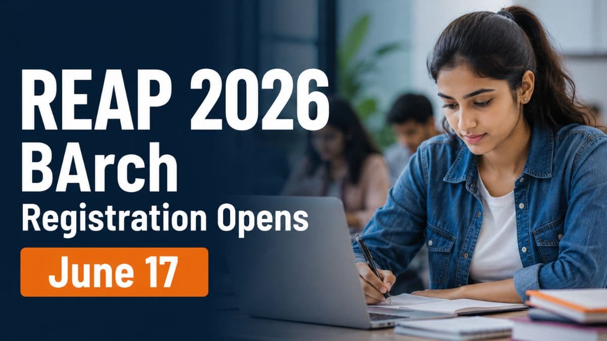 REAP 2026 BArch Registration Opens June 17