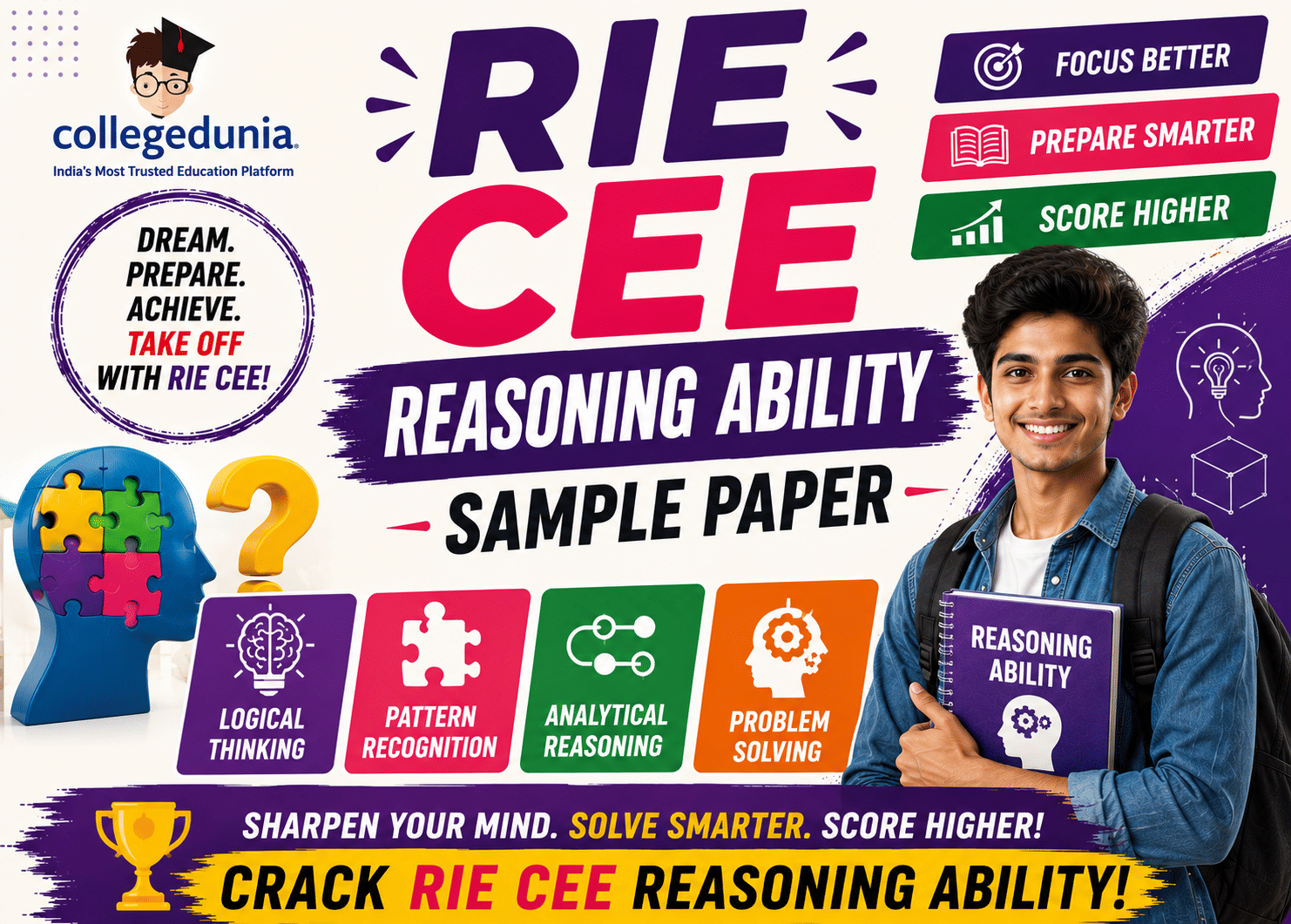 RIE CEE Reasoning Sample Paper