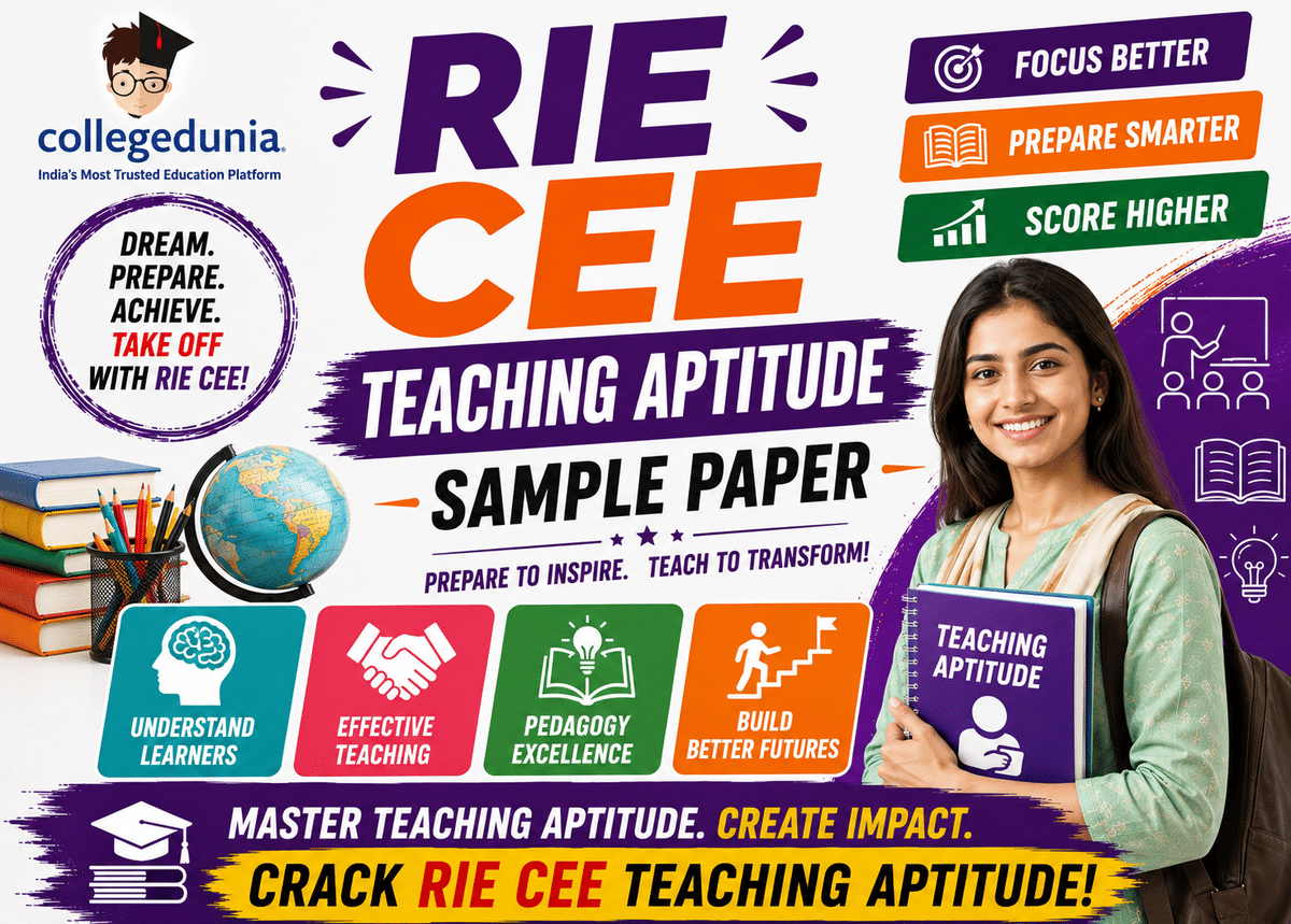 RIE CEE Teaching Aptitude Sample Paper