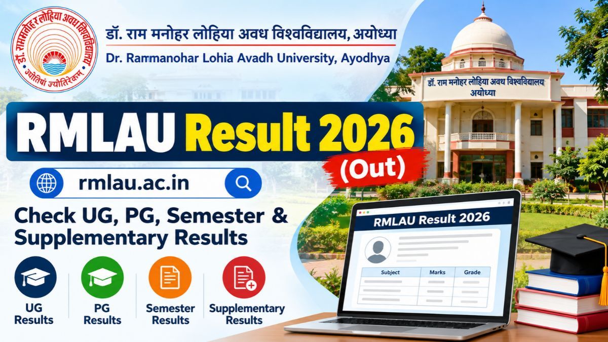 RMLAU Result 2026 (Out) @rmlau.ac.in: Check UG, PG, Semester & Supplementary Results