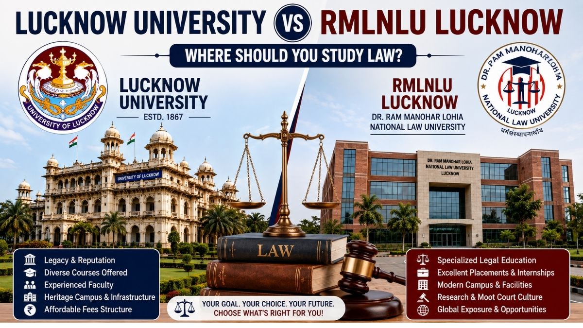 Lucknow University vs RMLNLU Lucknow: Where Should You Study Law?