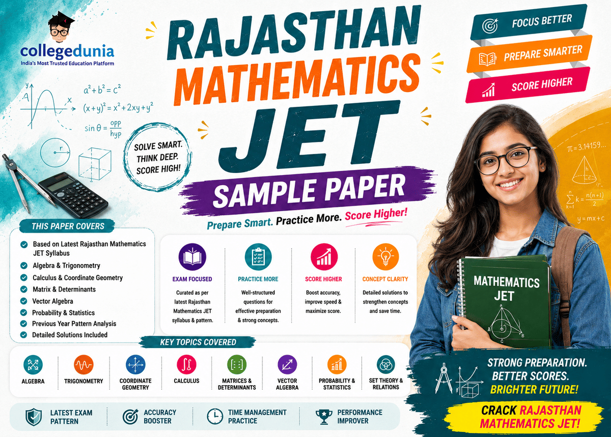 Rajasthan JET Maths Sample Paper