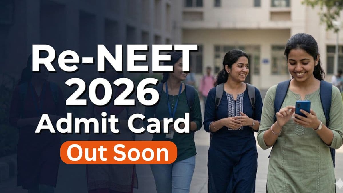 Re-NEET 2026 Admit Card To Be Released on June 14
