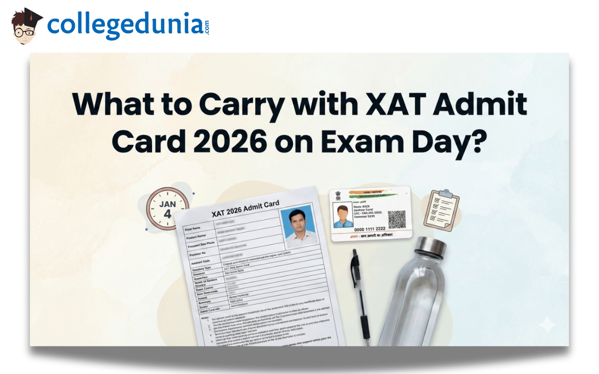 What to Carry with XAT Admit Card 2026 on Exam Day