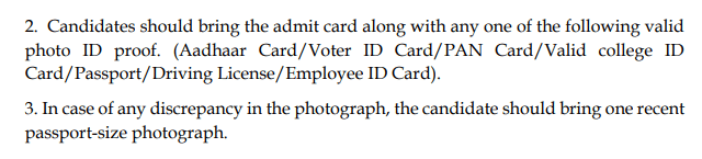 Must-Carry Documents