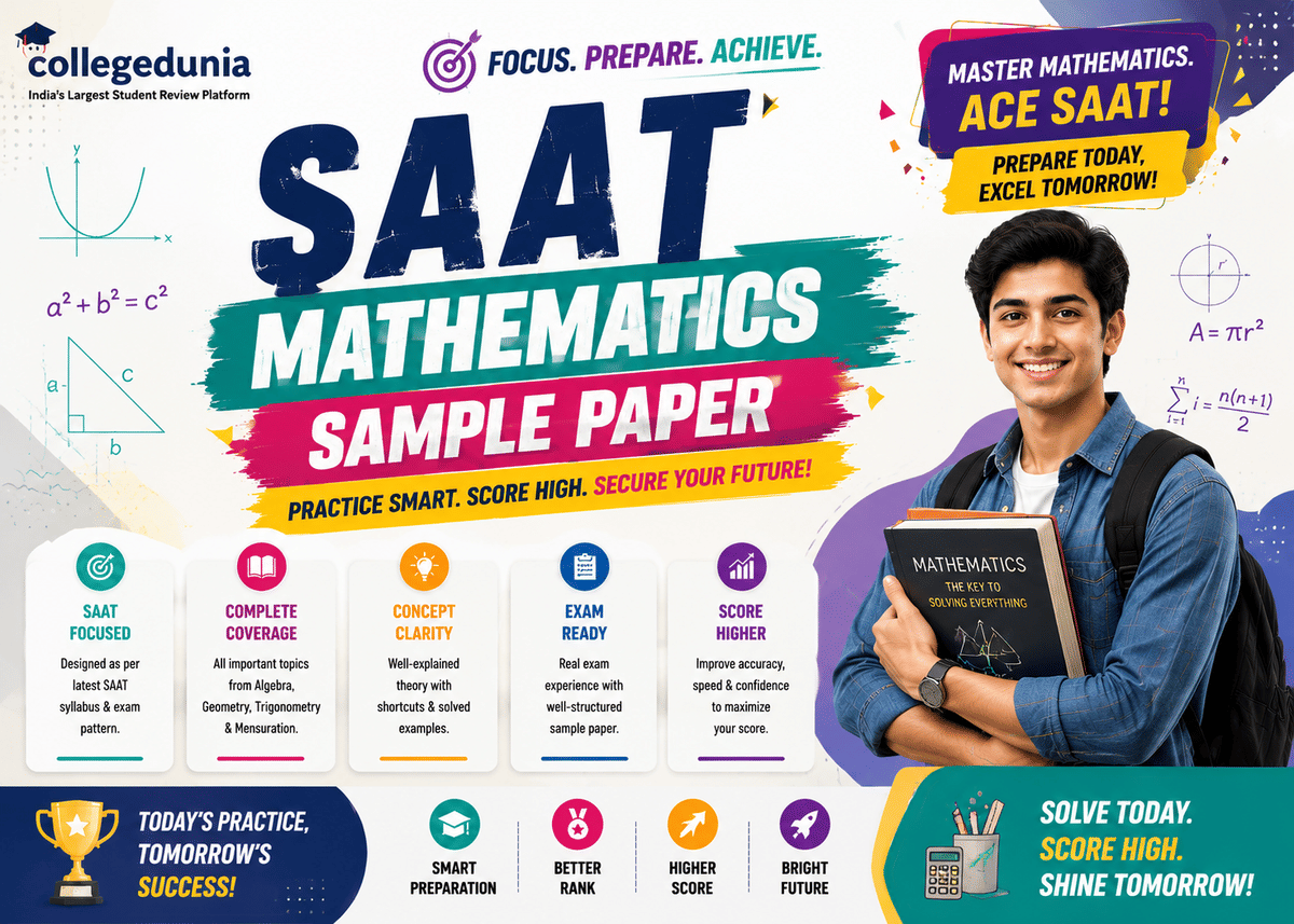 SAAT Mathematics Sample Paper